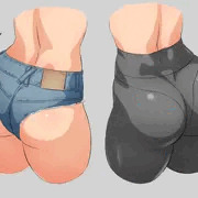 ショーパンとレギンス　どっちのお尻が好き？