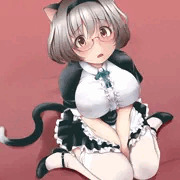 おもらしメイド娘