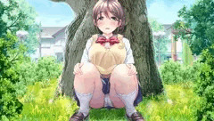 木陰の写生大会