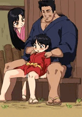 農家の３人