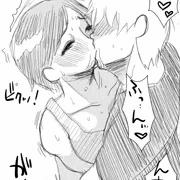 叔母さんとぐちょぐちょのキス