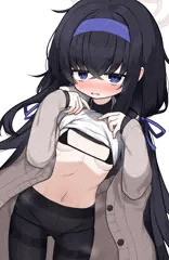 マイクロビキニ着てくれたウイ　乳輪差分もある