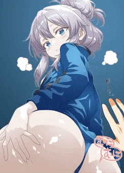 これはドゥーちゃん🍑にのられる