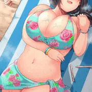 むちむち水着三連発