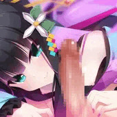 「あやかし遊郭 〜花魁アマビエ民譚集〜」サンプルCG⑥「シックスナイン」