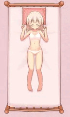 おやすみピンク娘