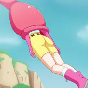 丸呑みされるヒカリちゃん