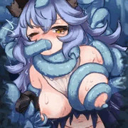 悪い触手型幽霊に捕まってしまい調教されてしまうフェリちゃん…