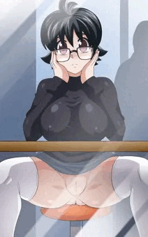 街中露出でシ〇クさん
