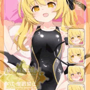 251122「丹花イブキ(ブルアカ)」競泳水着