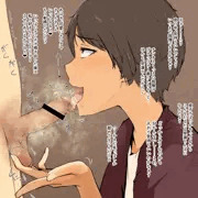 包茎フェラ。か～ら～の精液べろちゅー