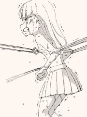 気の強そうな子の乳首責め