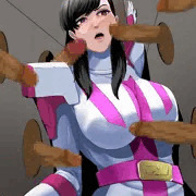戦隊ヒロインVS壁ちんぽ