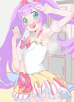 脇見せ自撮りなら送ってくれる真中らぁら