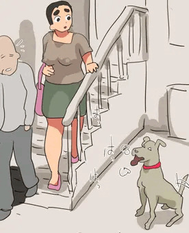 オス犬が