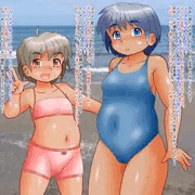海辺で女の子とか撮影するお仕事