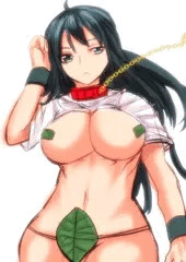 葉っぱ女子