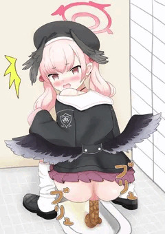 うんち見られたコハル