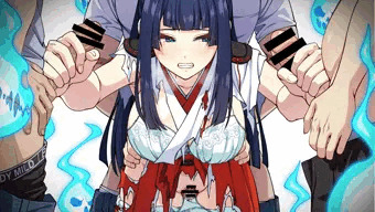 達人退魔師は触手妖魔なんかに屈しない　敗北H「鬼火」