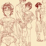 漫研JCちゃんに、最後の学園祭でコスプレしようとヲタ友として誘ったら、意気揚々と承諾するも、着てみたらすげーピチピチな上に「下の見せパンこれねｗｗｗ」と、アニメパンツはかされて流石にこれは『ヤベーやつ