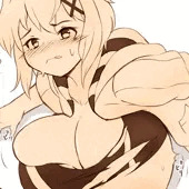 【膨乳+膨尻＆壁尻】シンフォギア 切歌ちゃんが壁尻をしたら強制的におっぱいとお尻を大きくされた漫画