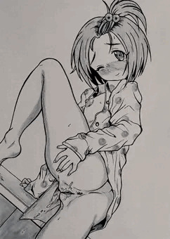大事なところを拡げて見せてくれる美由紀ちゃん
