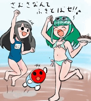 今週あげた太鼓ガール
