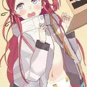 ダンボールをとられたユズちゃん
