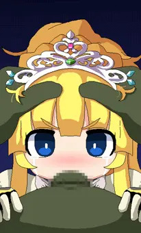 【0:42無料公開】世界樹3金姫強制フェラ＆喉奥射精【Skeb】