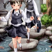 テスト期間中の女の子③