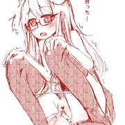 トイレでおしっこするキミドリさん