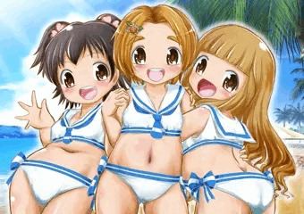 U149 仲良し3人組 セーラーミズギ