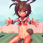 アズールレーンのおま〇こうさぎちゃん