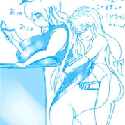 授業中にふたなり妹紅から中出しセックスをされる慧音せんせー(下書き)