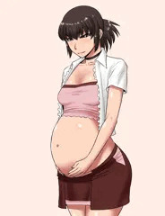 公式ボテ腹深紅
