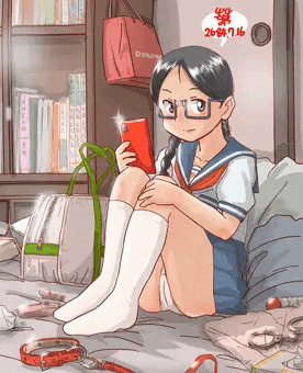 先生の部屋に手伝いにきた娘
