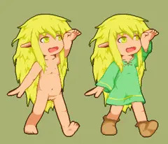 エルフっぽい子