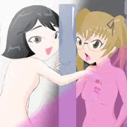 あやと優季の砲塔磨き
