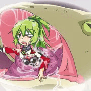 蛙に見込まれた蛇