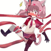 うちの子触手絵