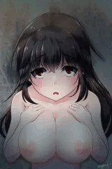 ガード下で黒髪ロングのJKにぶっかけ