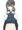 セーラー服ｘへそｘたくし上げ