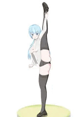 うちの子I字開脚部
