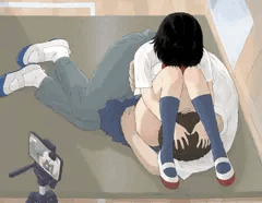 撮影中