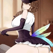 顔面騎乗位をする千雪さん