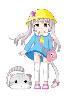 新作「そまり＠ニャンニャン」の下絵とお知らせ