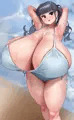 おっぱいがすっごい大きなグラビアアイドル
