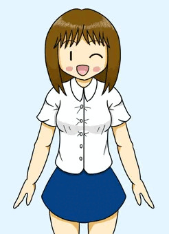 ワンドロ線目ちゃん