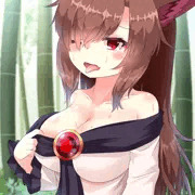 暑がり影狼ちゃん