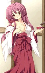 巫女さん酔わせておっぱい見せてもらった